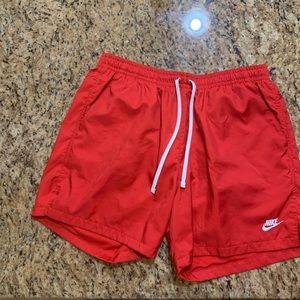 Men XL red Nike shorts